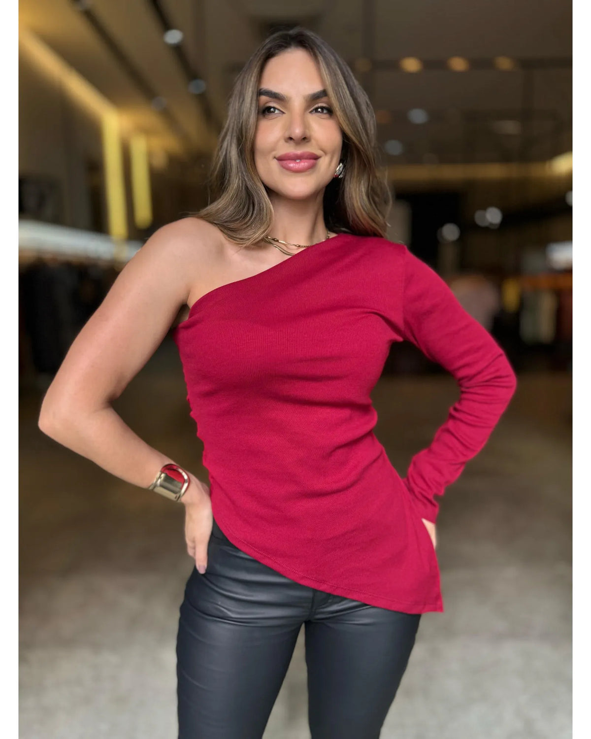 Blusa Manga Isa